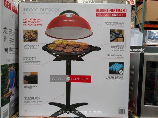 George Foreman Electric Grill Costco 3