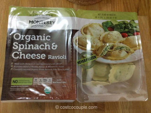 Monterey Pasta Organic Spinach And Cheese Ravioli Costco 2