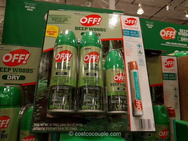 Off Deep Woods Dry Insect Repellent Costco 5