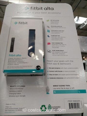 Fitbit Alta Activity Tracker Costco 3