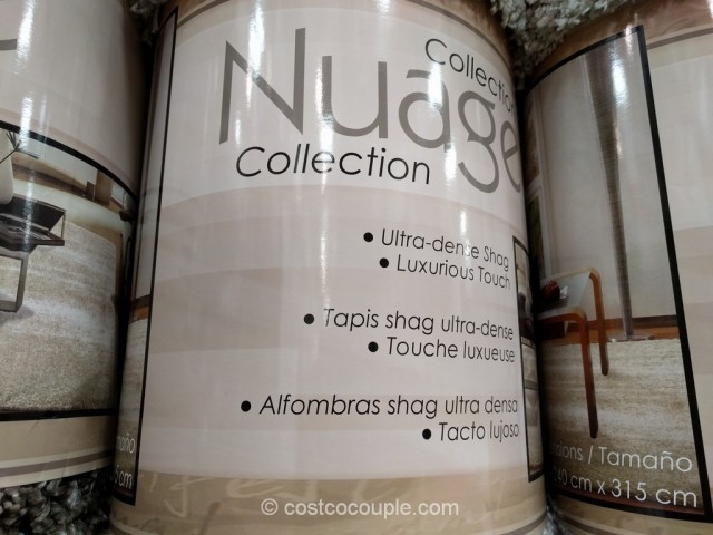 Nuage Collection Shag Area Rug 8 x 10 Costco 4