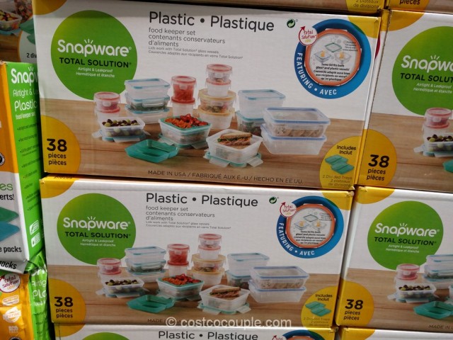 Snapware Plastic Food Storage Set Costco 3