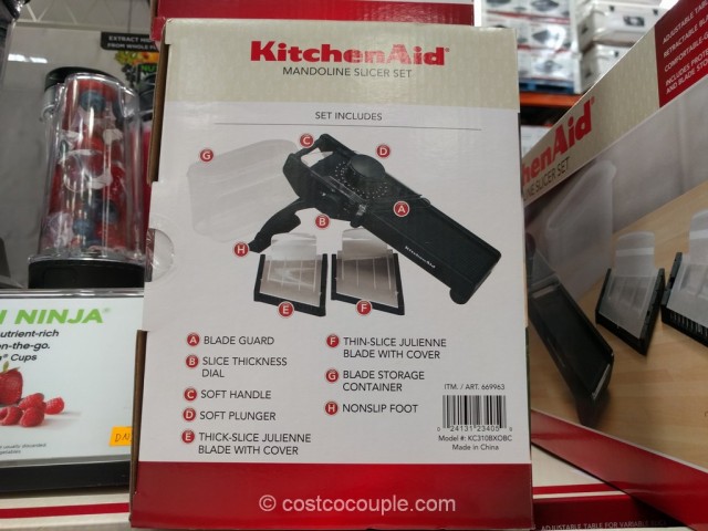 KitchenAid Mandoline Slicer Set Costco 5