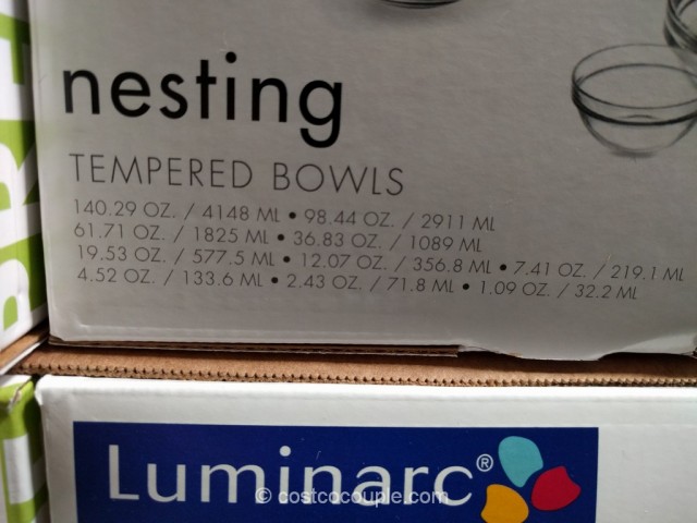 Luminarc Glass Bowl Set Costco 3