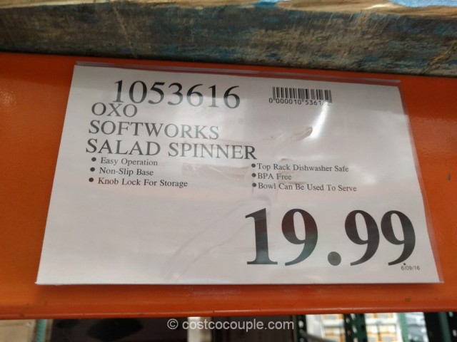 Oxo Softworks Salad Spinner Costco 1