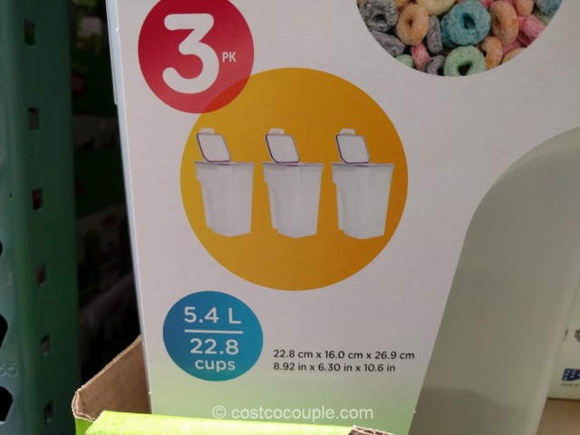 Snapware Cereal Keeper Costco 3