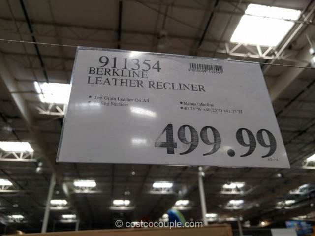 Berkline Leather Recliner Costco 1