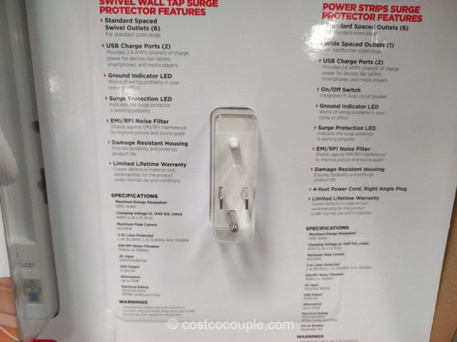 CyberPower Surge Protector Pack Costco 7