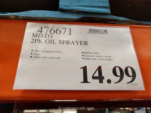 Misto Oil Sprayer Set Costco 1