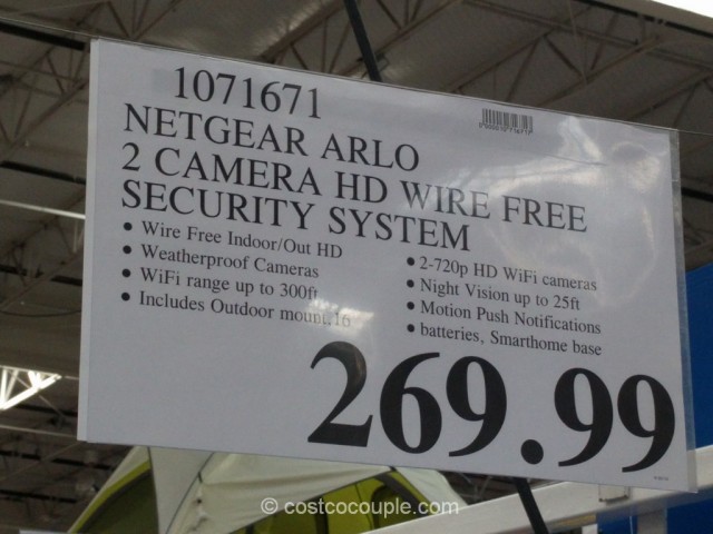 Netgear Arlo Wire-Free HD Security Camera System Costco 1