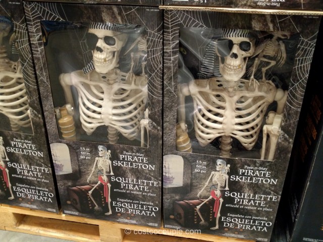 Pose-n-Stay Pirate Skeleton Costco 4