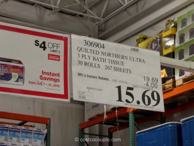 Quilted Northern Ultra Plush Bath Tissue Costco 3