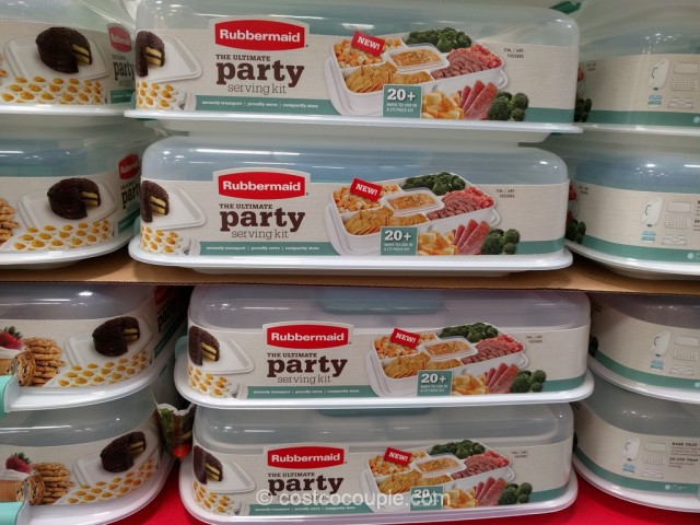 Rubbermaid The Ultimate Party Serving Kit Costco 2