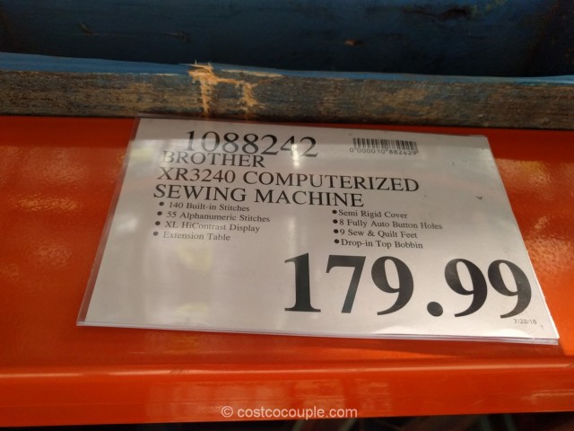 Brother XR3240 Computerized Sewing Machine Costco 2