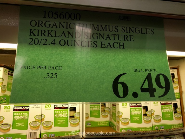 Kirkland Signature Organic Hummus