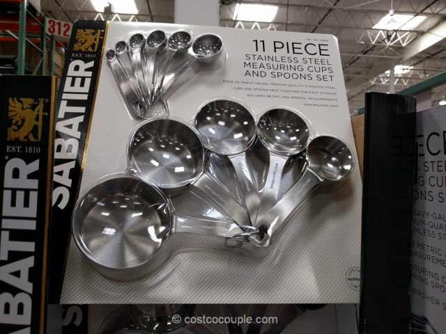 Costco MIU 15 piece stanless steel measuring cups and magnetic sppon s