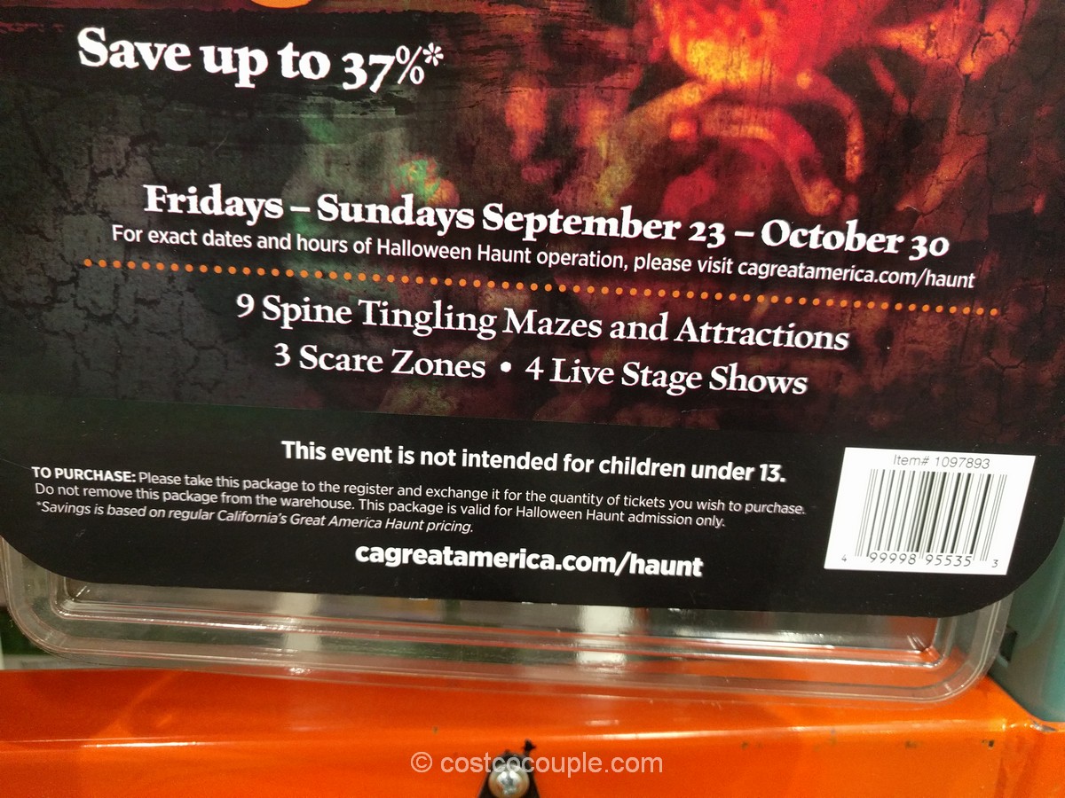 California’s Great America 2016 Halloween Haunt