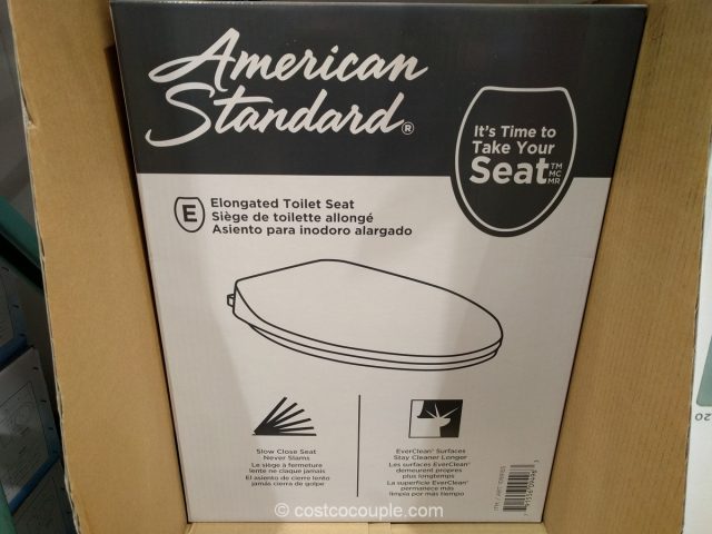 American Standard Elongated Slow Close Toilet Seat