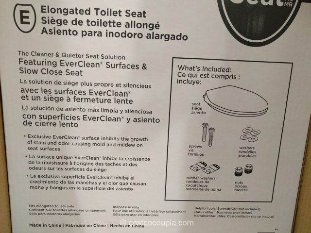 American Standard Elongated Slow Close Toilet Seat Costco 7