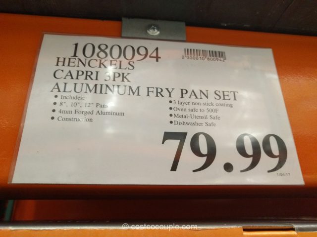 Henckels Capri Fry Pan Set Costco 1