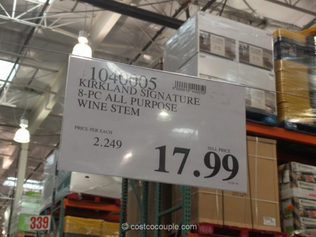 Kirkland Signature All-Purpose Wine Glasses Costco 1