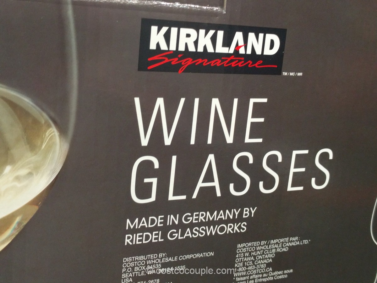 Kirkland Signature AllPurpose Wine Glasses
