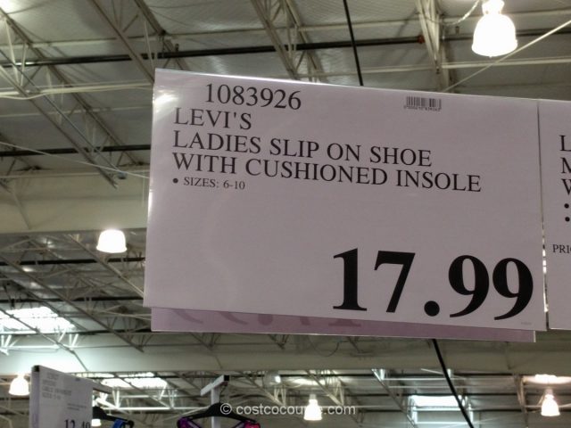 Levis Ladies Slip-On Shoe Costco 1