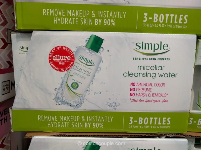 Simple Micellar Cleansing Water Costco 3