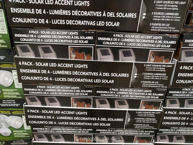 Solar LED Post Lights Costco 2