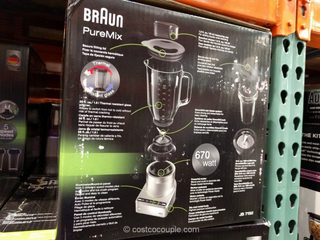 Braun Puremix Jug Blender Costco