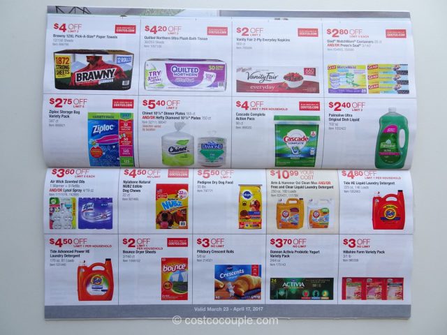 Costco March 2017 Coupon Book 
