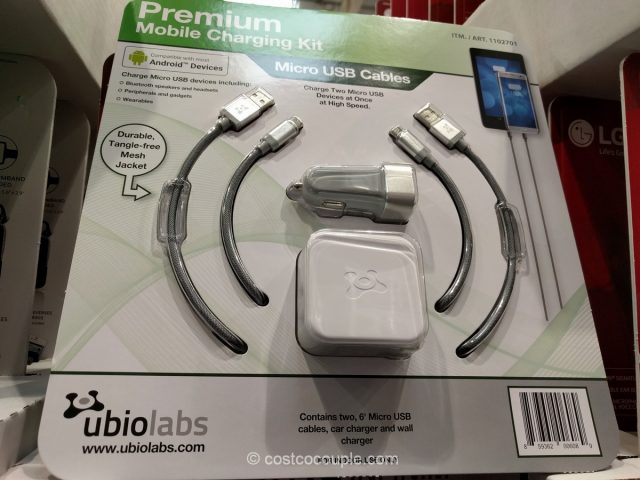 Ubio Labs Android Mobile Charging Kit Costco