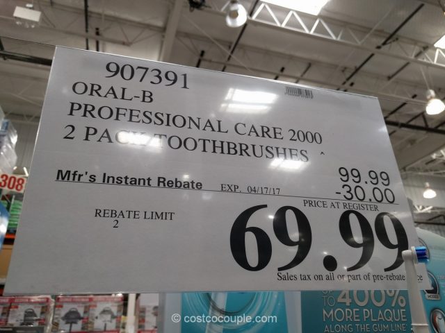Oral-B Professional Care 2000 Costco