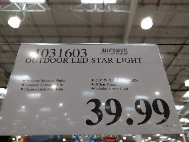 Outdoor LED Star Light Costco