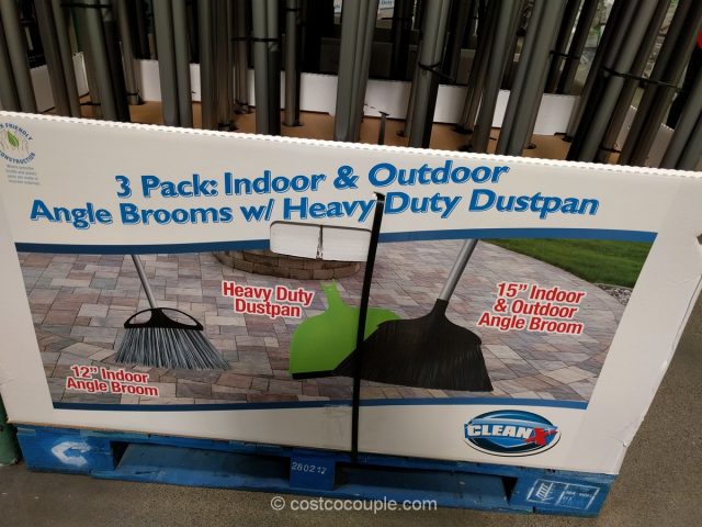 Reynera Industrial Indoor Outdoor Broom Set Costco
