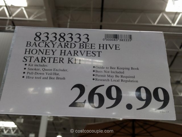 Backyard Bee Hive Starter Kit Costco