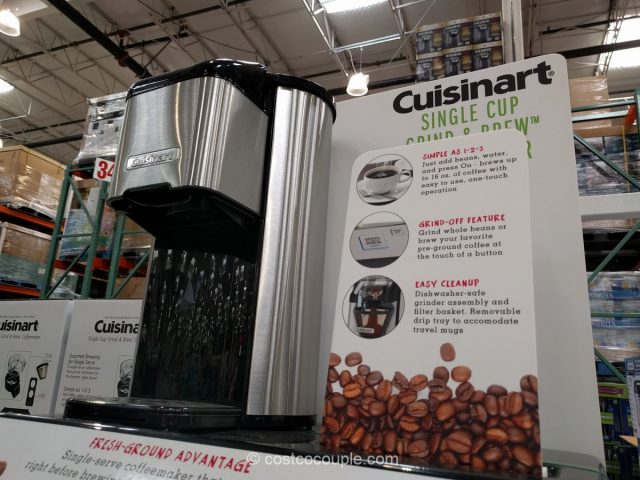 Cuisinart Single Cup Coffee Grind and Brew Costco 