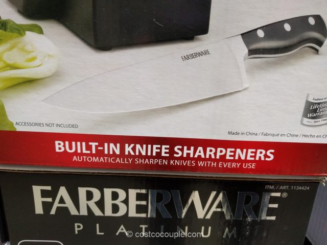 Farber Self Sharpening Knife Block Set Costco