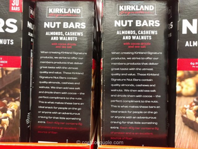 Kirkland Signature Nut Bars Costco