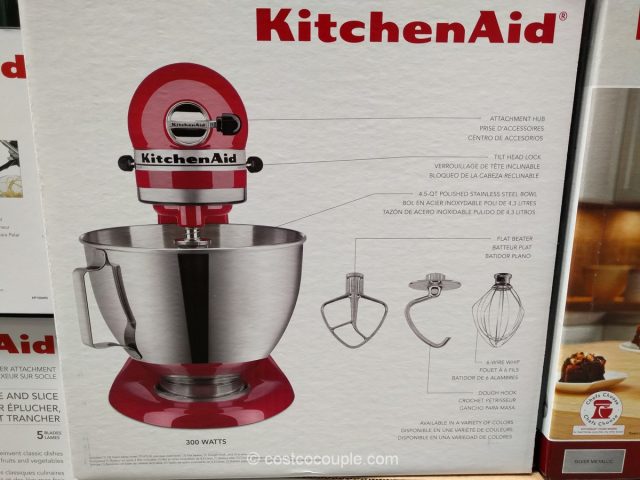 KitchenAid 4.5 Qt Stand Mixer Costco 