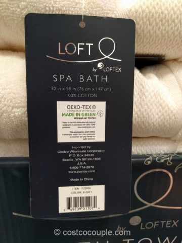 Loft Spa Bath Towel Costco