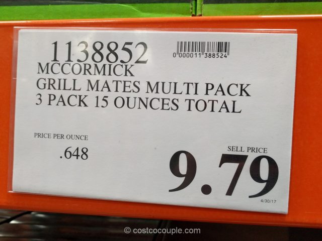 McCormick Grill Mates Variety Pack Costco 