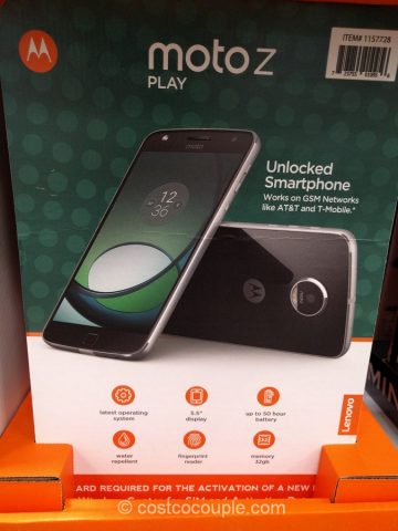 Moto Z Play Unlocked Smartphone Costco