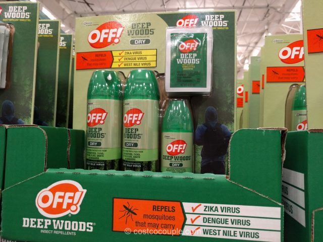 Off Deep Woods Dry Insect Repellent Costco 