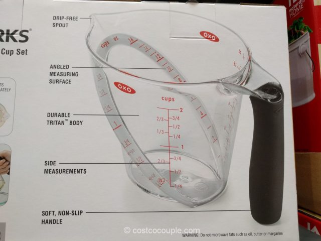 Oxo 4-Piece Angled Measuring Cup Set Costco
