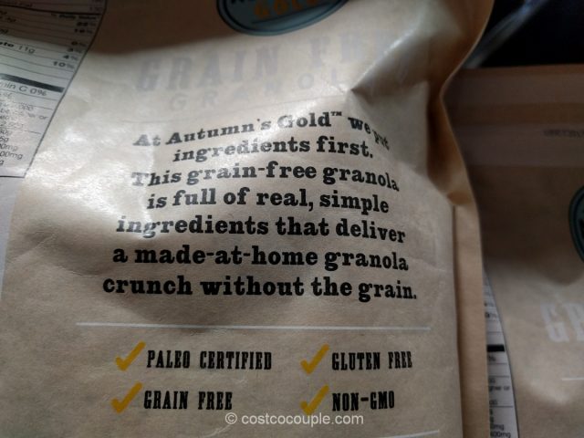 Autumns Gold Grain Free Granola Costco 