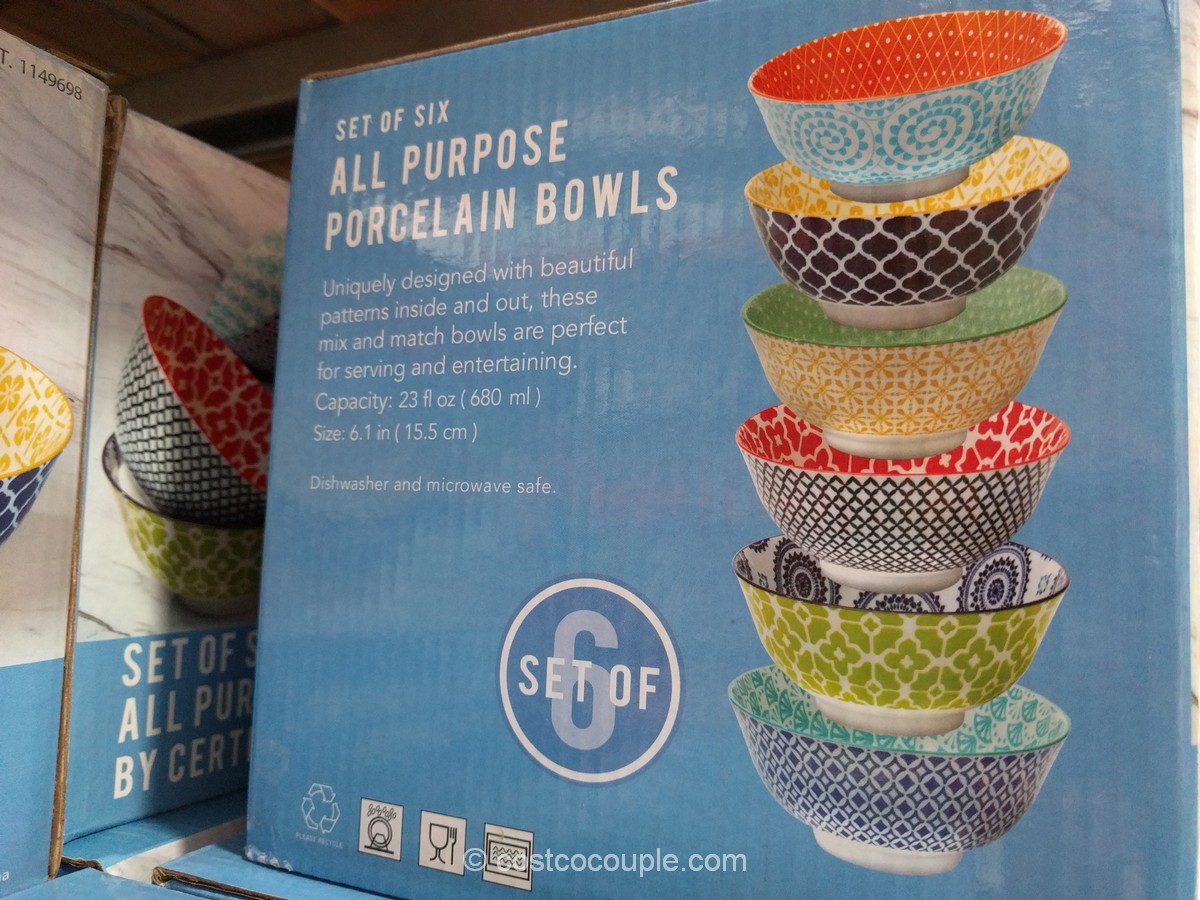 Certified International Chelsea Porcelain Bowl Set