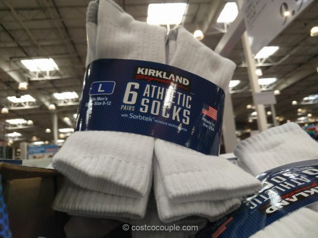 Kirkland Signature Athletic Socks Costco 