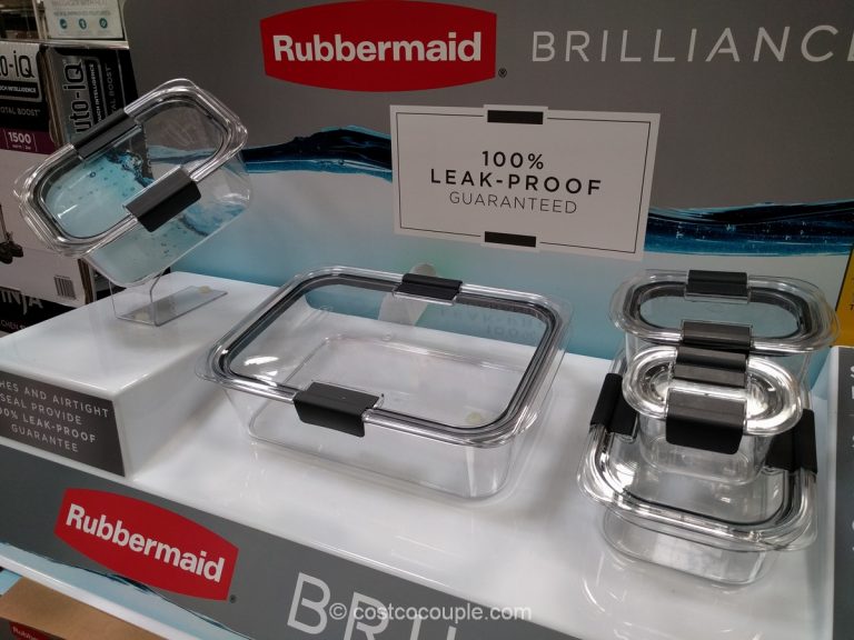 rubbermaid 18 piece brilliance food storage set