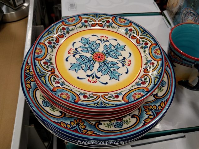 Euro Ceramica Zanzibar Dinnerware Set Costco 